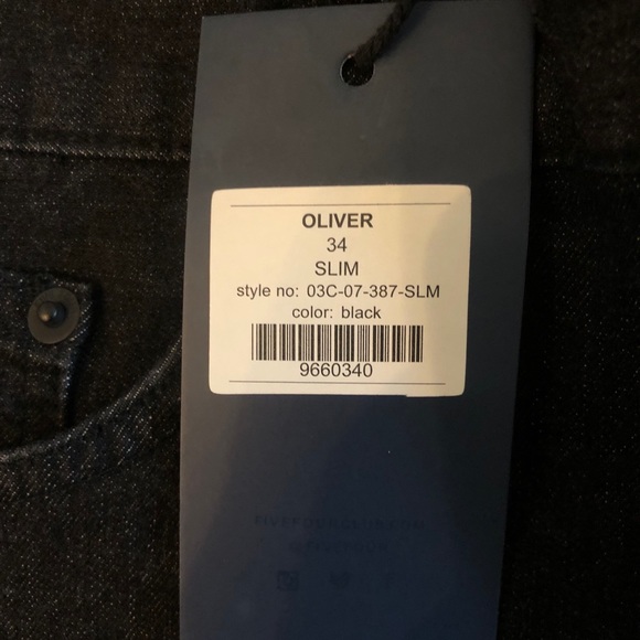 Men’s raw denim jeans - Picture 3 of 4